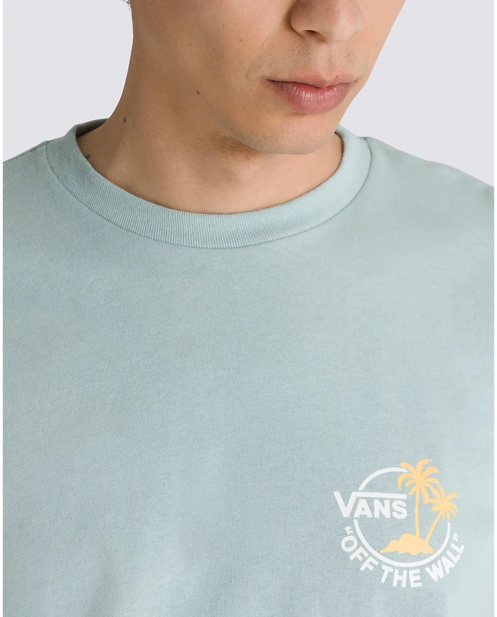 Vans Mens Classic Mini Dual Palm Short Sleeve T-Shirt