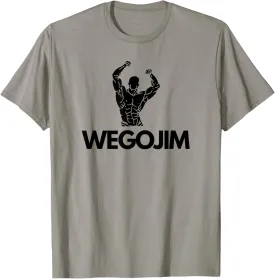 WEGOJIM Oversized Mens Gym Pump Cover Workout Gym Bro T-Shirt